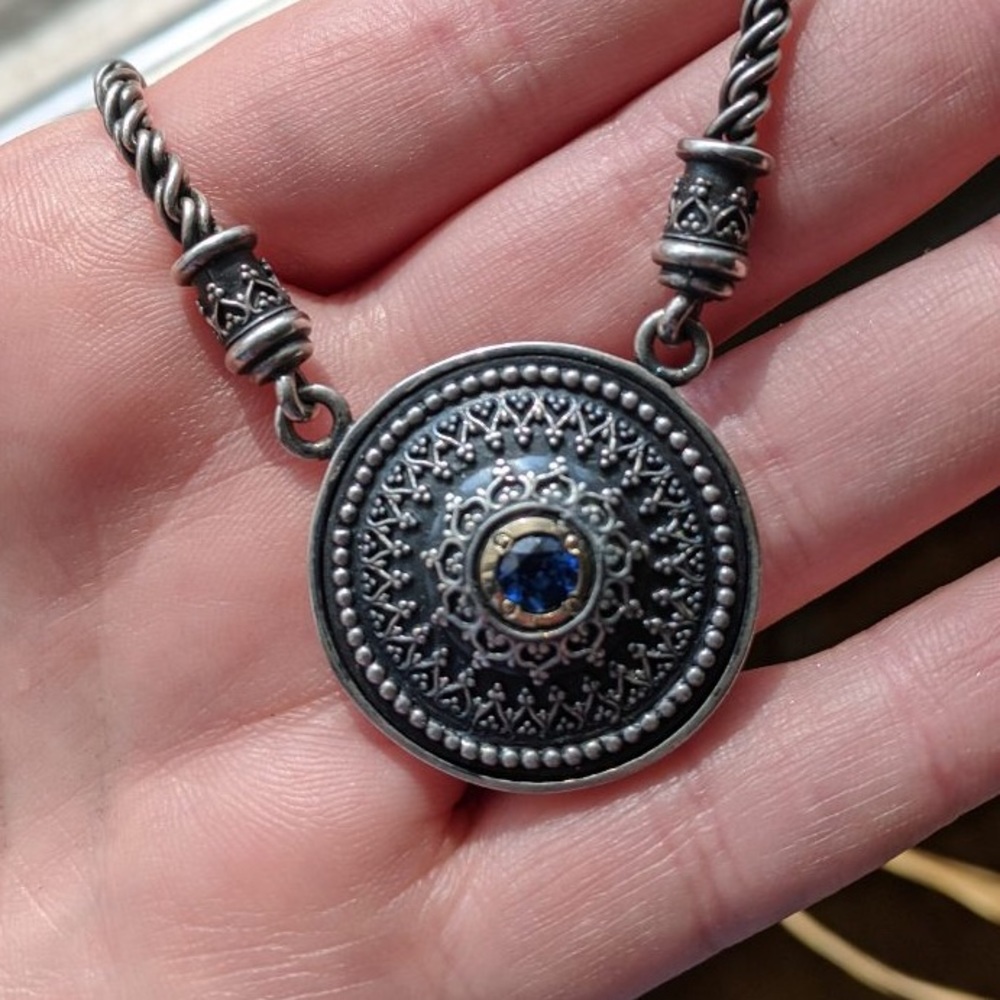 Silver necklace